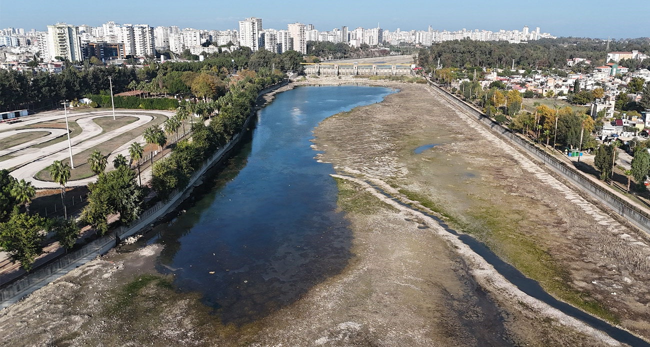 Adana’da son 52 yılın en kurak dönemi: Nehre ve kanallara sular kesildi