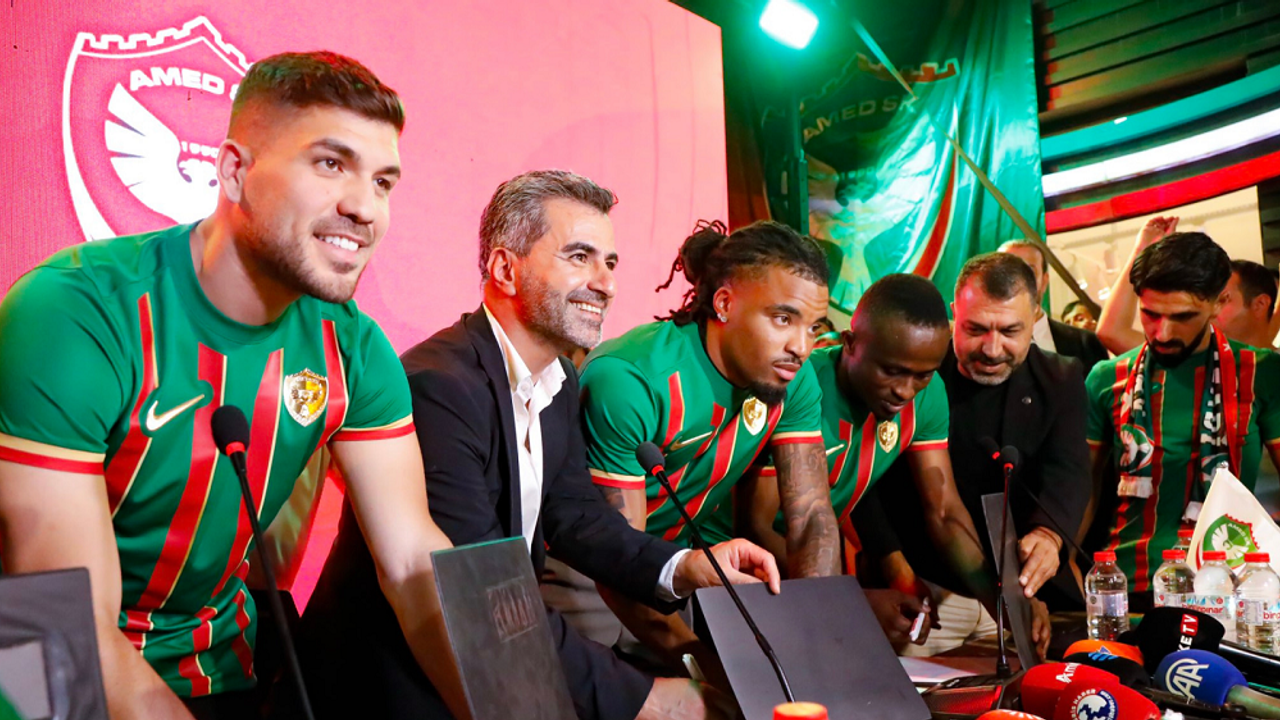 Amedspor 16 transferiyle dikkat cekti