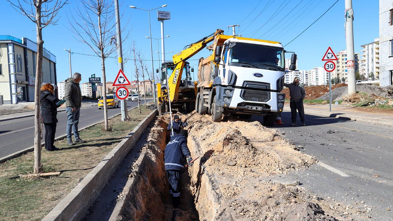 Diyarbakır Bağcılar’da belediyeden çalışma gerçekleşti
