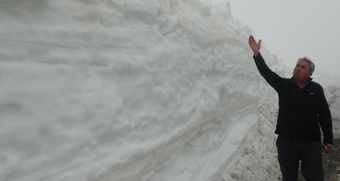 Burası ne Van ne Hakkari! Yaz şehri Mersin’de kar 2 metreyi buldu?