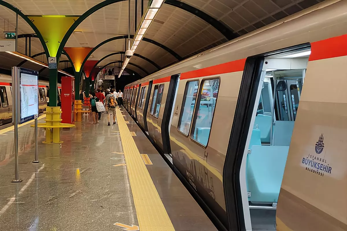 İstanbul'da saat 15.00'ten itibaren bazı metro istasyonları ara verecek