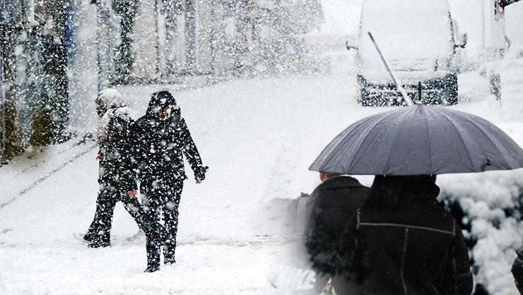 Kar yağışı yüzünü erken gösterdi! Meteoroloji uyardı, kuvvetli geliyor