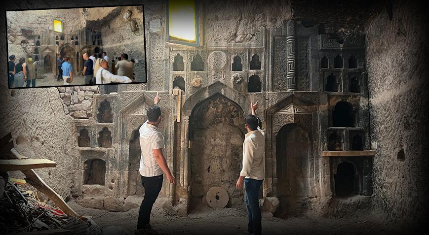 Köylünün odunluğundan tarih çıktı! 600 yıllık ibadethaneye rastlandı