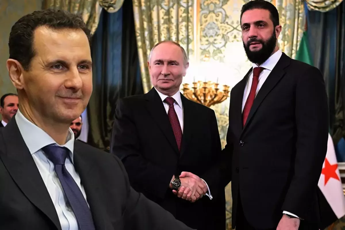 Şara Putin'le görüşürken Esad nerdeydi