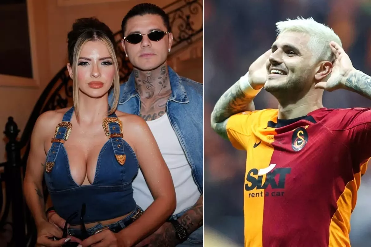 Sıcak havalardan bunalan Mauro Icardi ve China Suarez! havuzda eğlendiler