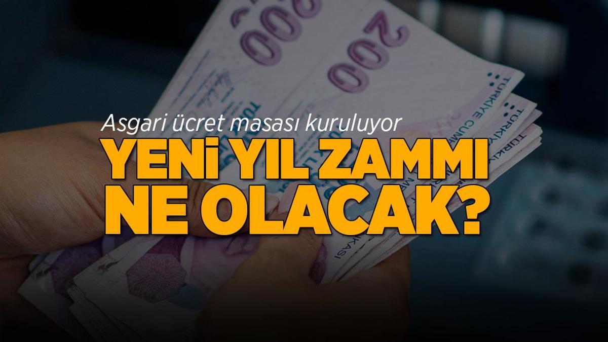 ASGARİ ÜCRET 2026 ne kadar zamlancak?