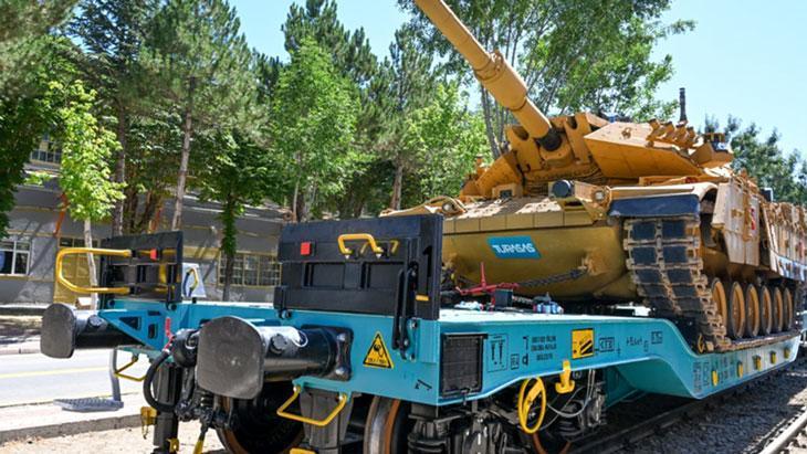 TSK'nın gücüne güç katacak: Savaş tanklarımızı taşıyacak vagonları hazır bekletildi