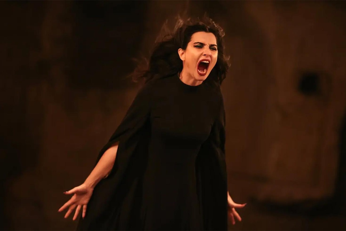Tuba Büyüküstün korku filmi setini anlattı korkanlara selam gönderdi?
