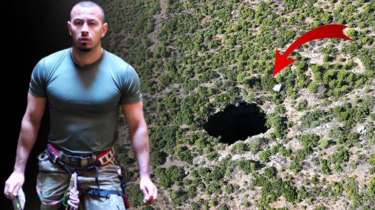 Türkiye'deki 'Kara Deliğe' indi.herseyi kemraya kaydetti