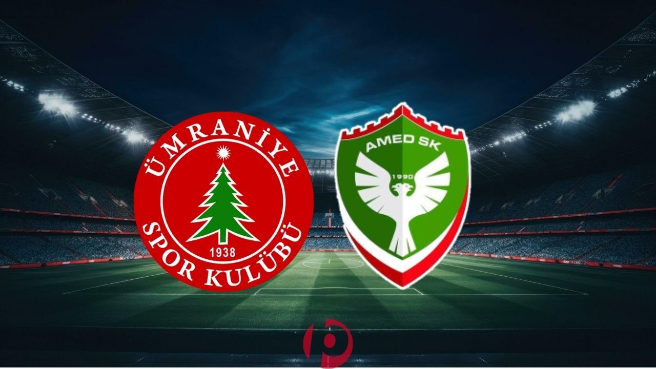 Amedspor – ümraniyeapor Maçının İlk 11’leri açıklandı